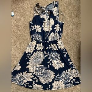 French grey mini dress